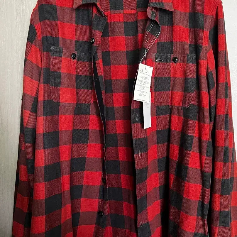 [BUNJANG] RRL Plaid Twill Work Shirt / Rrl 플래드 트윌 워크셔츠