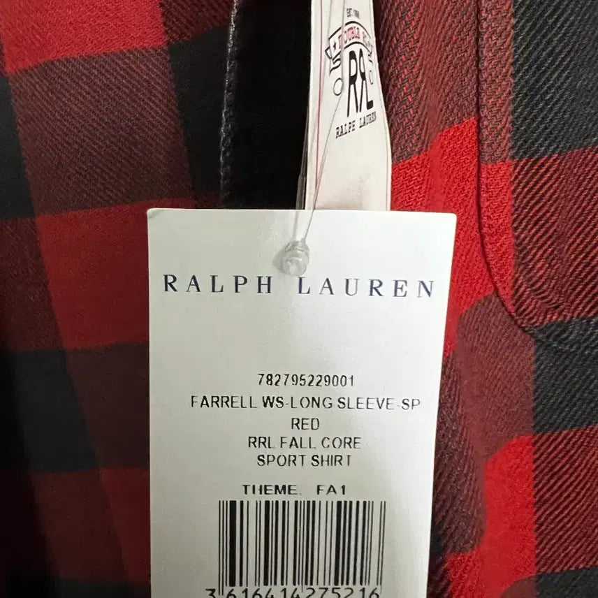 [BUNJANG] RRL Plaid Twill Work Shirt / Rrl 플래드 트윌 워크셔츠