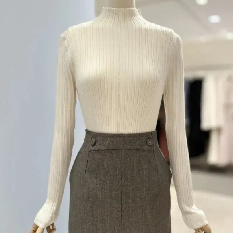 [BUNJANG] JJ JIGOTT Mid-Neck Pullover Knit / JJ JIGOTT 미들넥풀오버니트