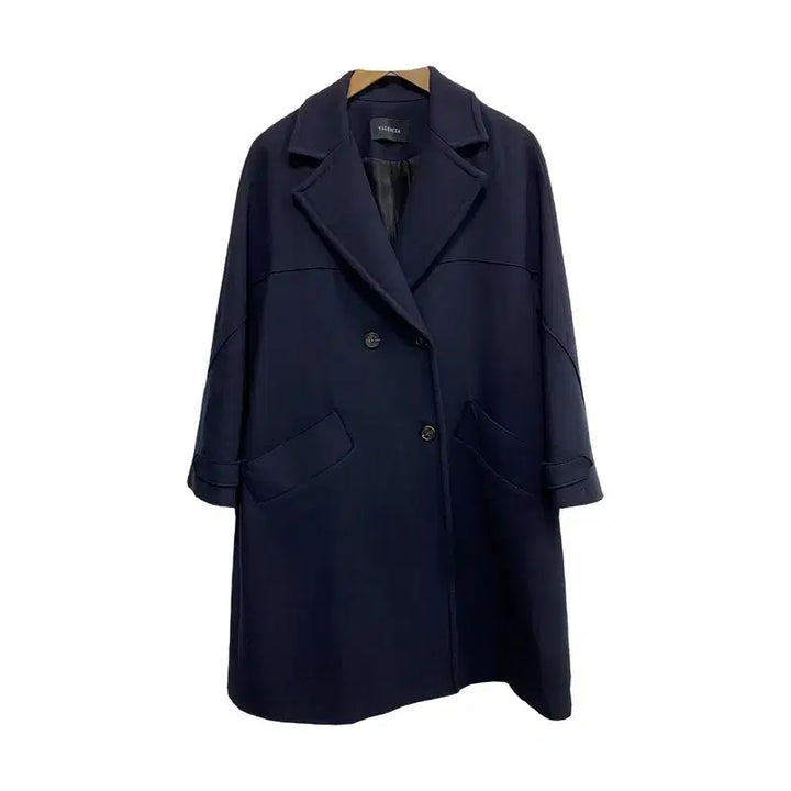 [BUNJANG] F/ 발렌시아 울 캐시미어 롱 코트 / 여F/발렌시아 울 캐시미어 롱 코트