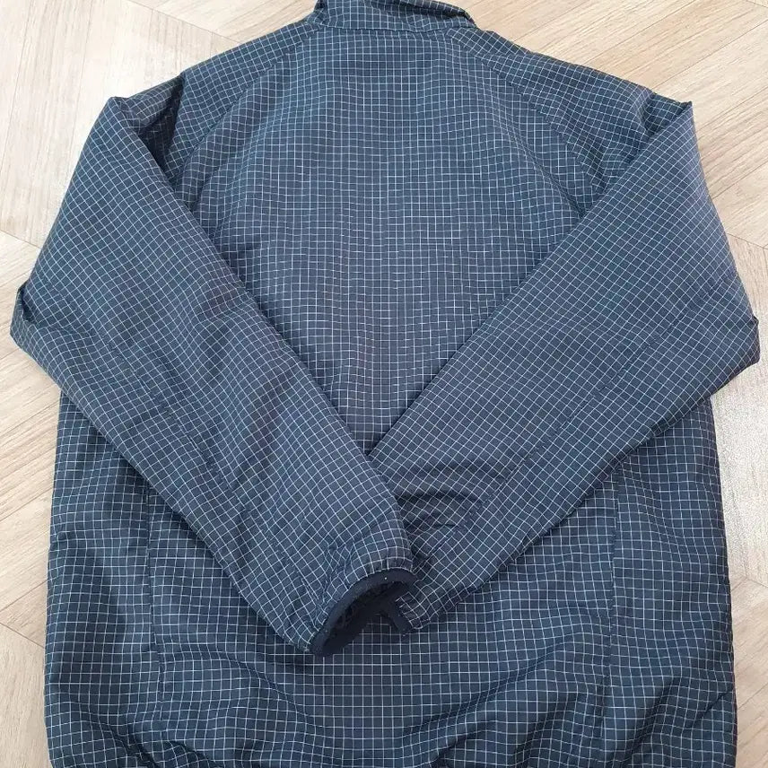 [BUNJANG] Nike Check Pattern Windbreaker Jacket / 나이키 체크 패턴 바람막이 자켓