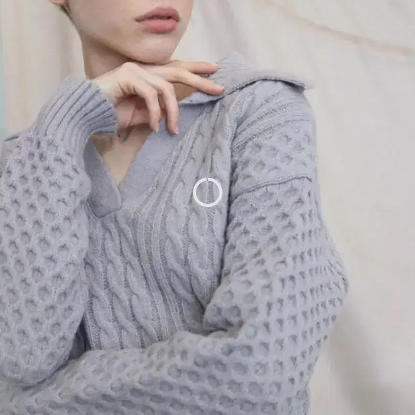 [BUNJANG] Auro Waffle Knit / 아우로 와플니트