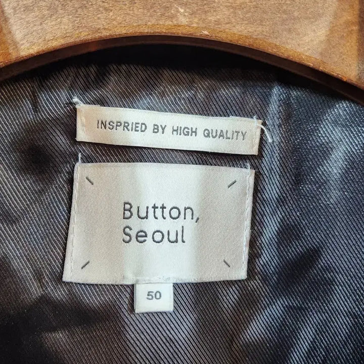 [BUNJANG] L Button Seoul Suede Jacket Black / L/ 버튼서울 스웨이드 자켓 블렉 /0220
