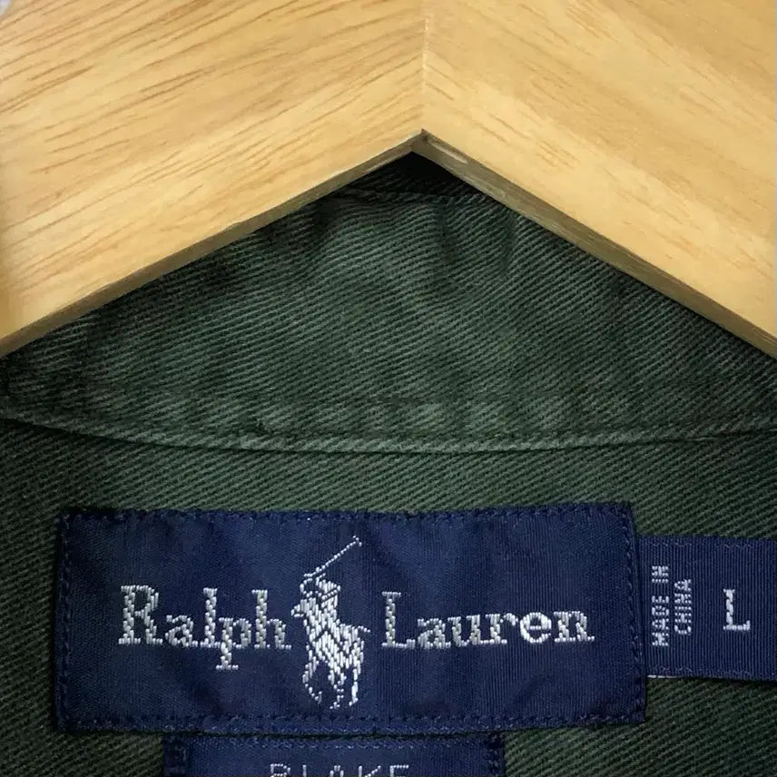 [BUNJANG] XL Polo Solid Cotton Shirt / XL 폴로 솔리드코튼 셔츠