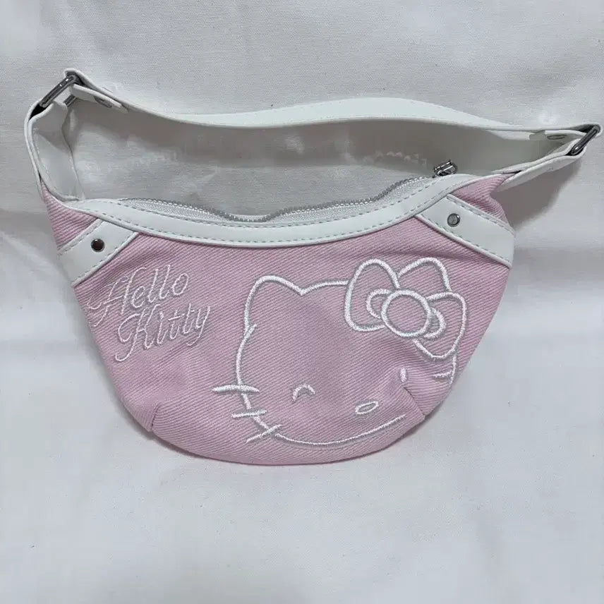 [BUNJANG] Hello Kitty Pink Shoulder Bag / 헬로키티 핑크색 숄더백