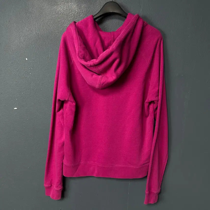 [BUNJANG] Nike Women's Deep Pink Printed Hoodie / S 나이키 여성 딥핑크 프린팅 후드 티셔츠