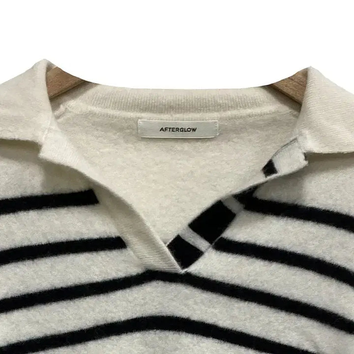 [BUNJANG] Afterglow Stripe Knit / 여F/애프터글로우 스트라이프 니트