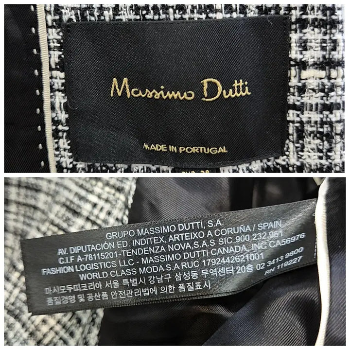 [BUNJANG] Massimo Dutti Tweed Jacket / 마시모두띠 트위드 자켓