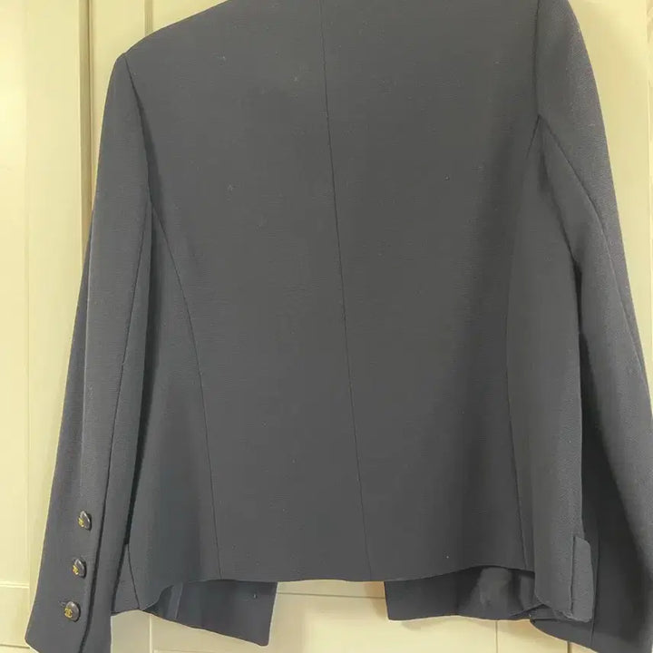 [BUNJANG] Chanel Boutique Navy Jacket 38 / 샤넬 부티크 네이비 자켓 38