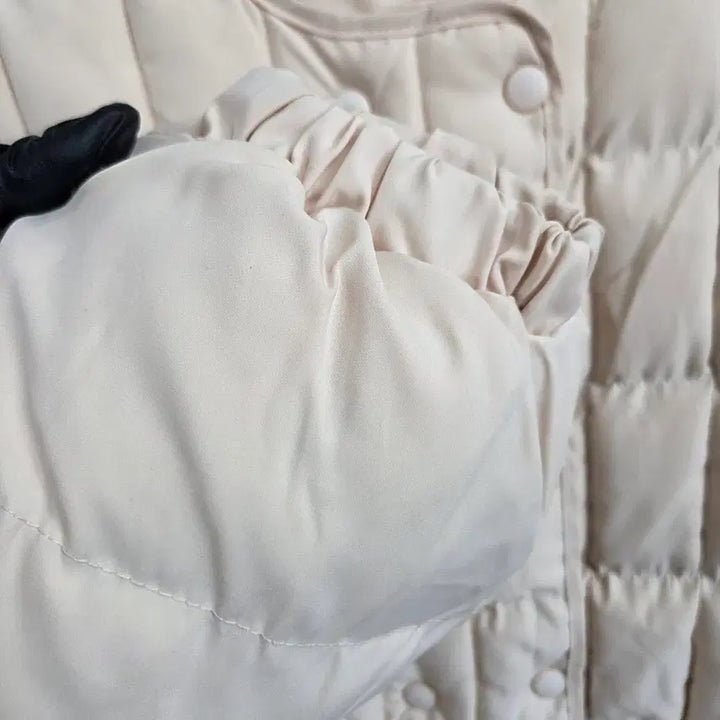 [BUNJANG] Women's Short Padded Jacket F / 여성 노카라 숏패딩 자켓 F