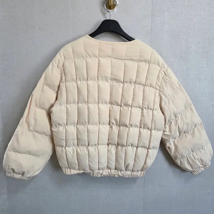 [BUNJANG] Women's Short Padded Jacket F / 여성 노카라 숏패딩 자켓 F