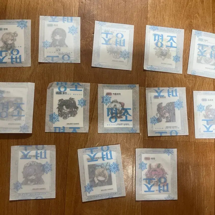 [BUNJANG] GS25 Myungjo Ttibuseal Stickers / 명조 GS25 2차 띠부씰 판매