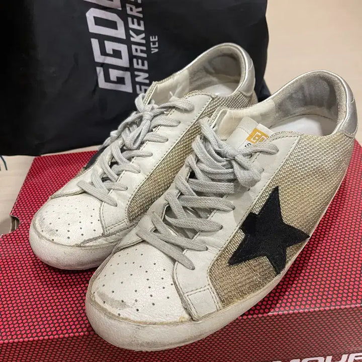 [BUNJANG] Golden Goose Grey Code Silver Tab / 골든구스 그레이코드 41 실버탭