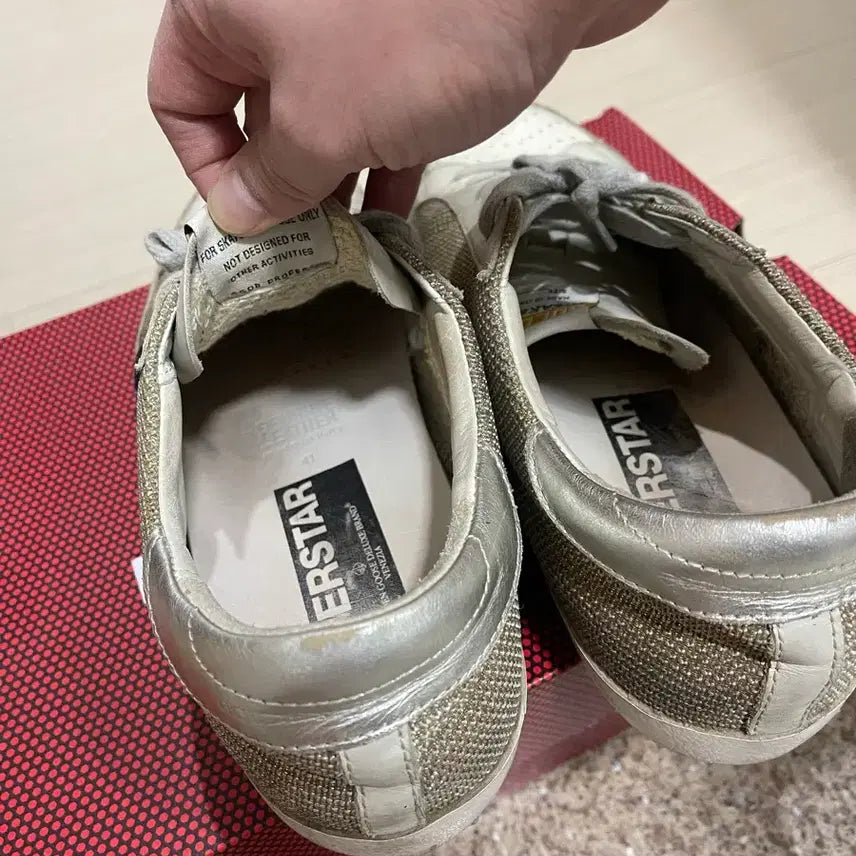 [BUNJANG] Golden Goose Grey Code Silver Tab / 골든구스 그레이코드 41 실버탭