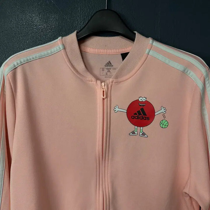 [BUNJANG] Adidas Junior Pink Training Zip-up / 160 아디다스 주니어 핑크 트레이닝 집업