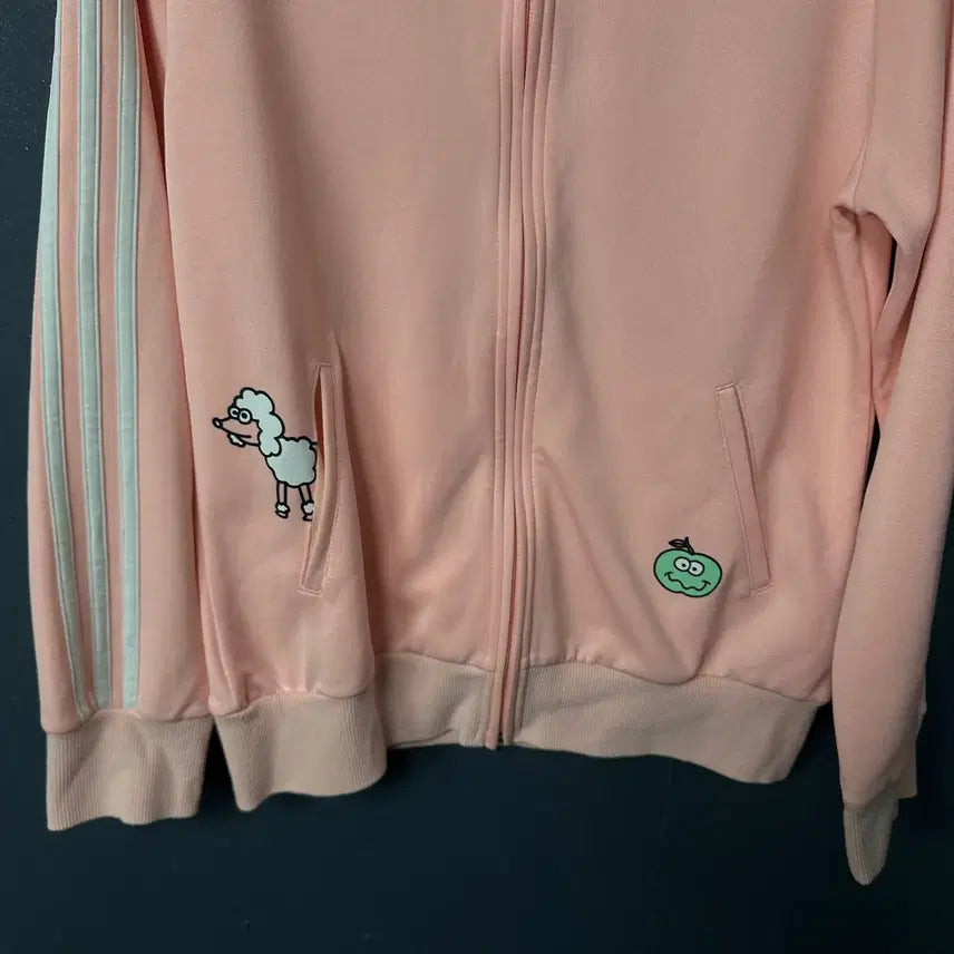 [BUNJANG] Adidas Junior Pink Training Zip-up / 160 아디다스 주니어 핑크 트레이닝 집업