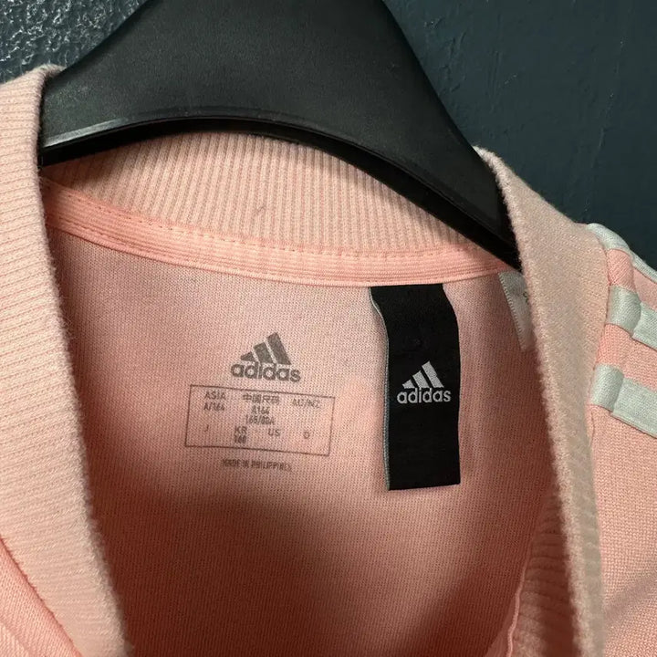 [BUNJANG] Adidas Junior Pink Training Zip-up / 160 아디다스 주니어 핑크 트레이닝 집업