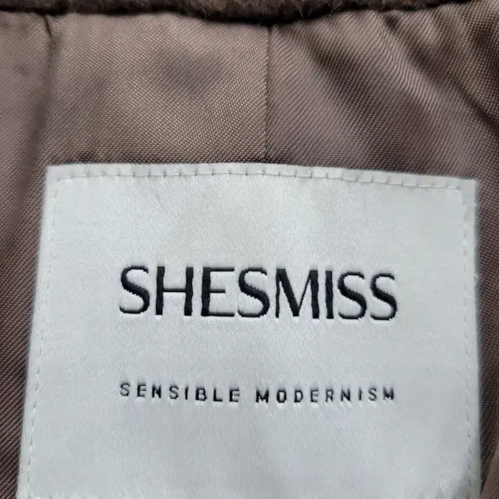 [BUNJANG] She'z Miss Brown Wool Coat / 쉬즈미스 브라운 모직 코트