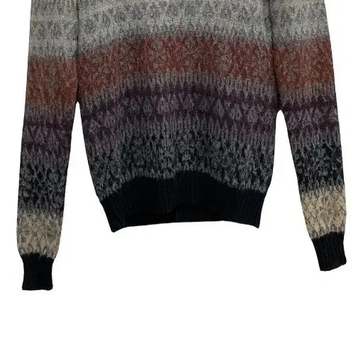 [BUNJANG] S/Kukai Wool Nordic Pattern Knit / 여S/쿠카이 울 폴라 노르딕 패턴 니트