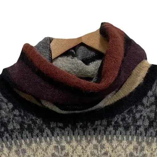 [BUNJANG] S/Kukai Wool Nordic Pattern Knit / 여S/쿠카이 울 폴라 노르딕 패턴 니트