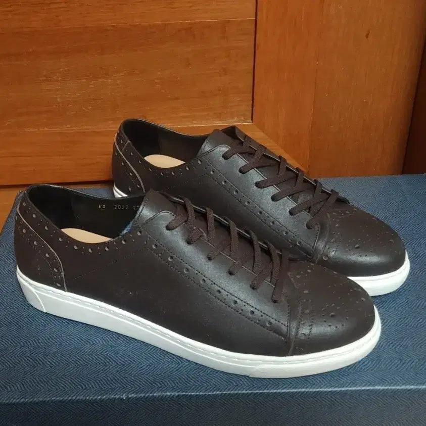 [BUNJANG] Sneakers (Size 275-280) / 헤리티지 가죽 국산 275 280 스니커즈 새상품 운동화