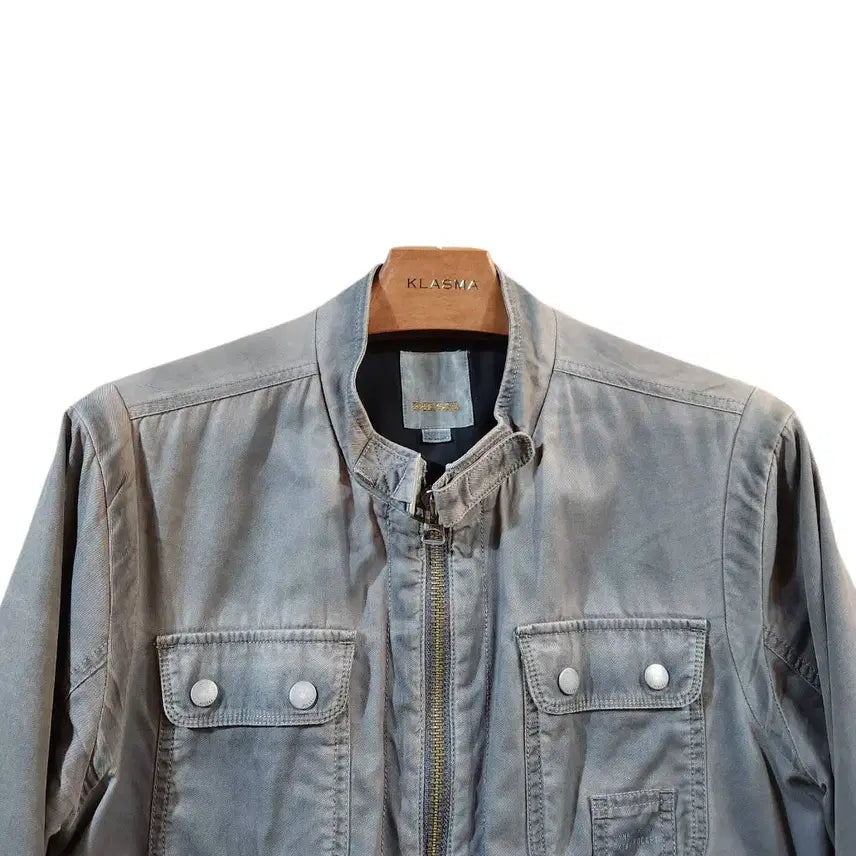 [BUNJANG] DIESEL Pigment Washed Multi-Pocket Biker Jacket / S/ DIESEL 디젤 피그먼트 워시드 멀티포켓 바이커 자켓 /0220