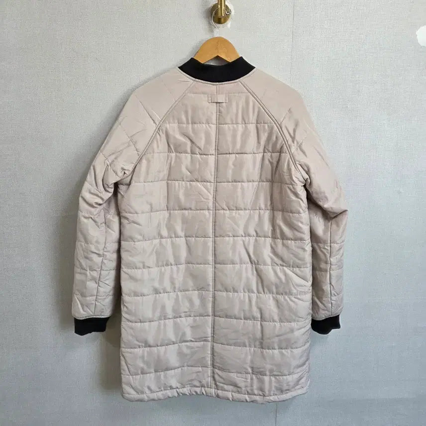 [BUNJANG] Women's Quilted Long Bomber Jacket / 여성 퀼팅 롱 봄버 점퍼 F
