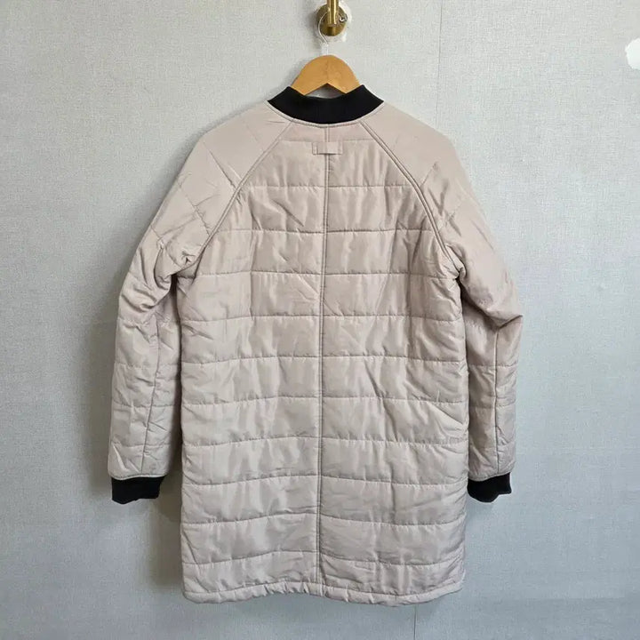 [BUNJANG] Women's Quilted Long Bomber Jacket / 여성 퀼팅 롱 봄버 점퍼 F