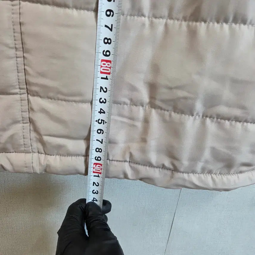 [BUNJANG] Women's Quilted Long Bomber Jacket / 여성 퀼팅 롱 봄버 점퍼 F