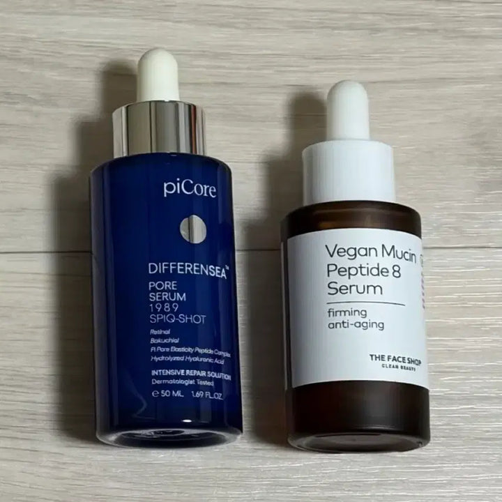 [BUNJANG] The Face Shop Serum Bundle Set / 파이코어 & 더페이스샵 세럼 2종 2027년 일괄판매