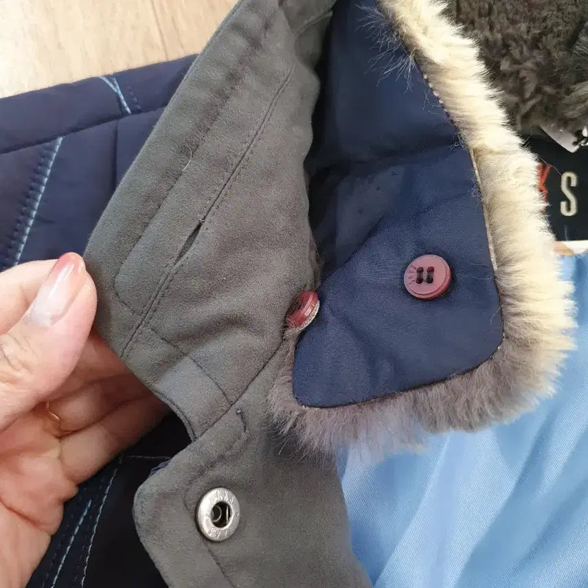 [BUNJANG] Daks Check Quilted Jacket Coat / 닥스 체크 퀼팅 자켓 코트