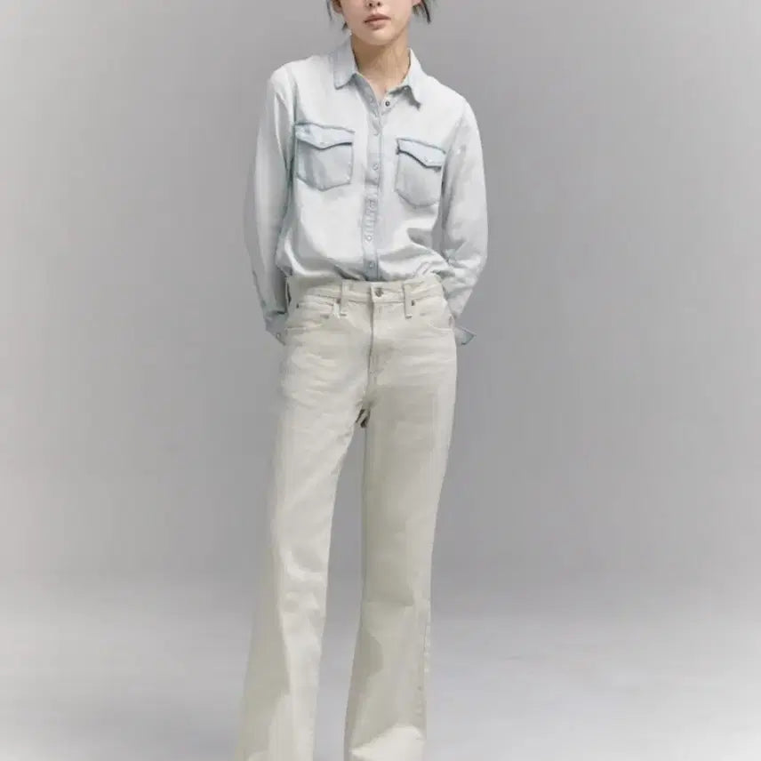 [BUNJANG] Levis Bootcut Jeans / 리바이스 배기 부츠컷 크림