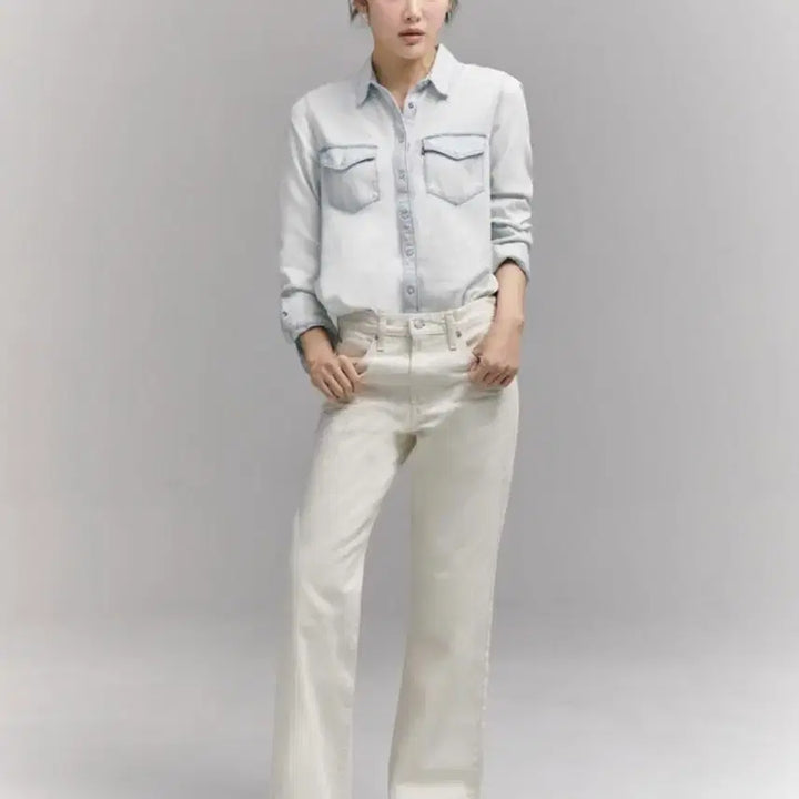 [BUNJANG] Levis Bootcut Jeans / 리바이스 배기 부츠컷 크림