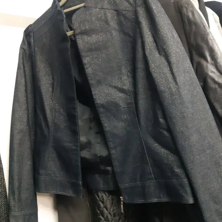 [BUNJANG] Black Stand Collar Jacket / 블랙 스탠드 카라 자켓 새상품