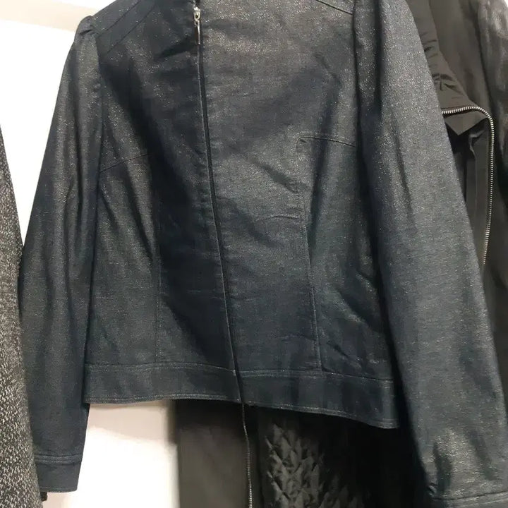 [BUNJANG] Black Stand Collar Jacket / 블랙 스탠드 카라 자켓 새상품