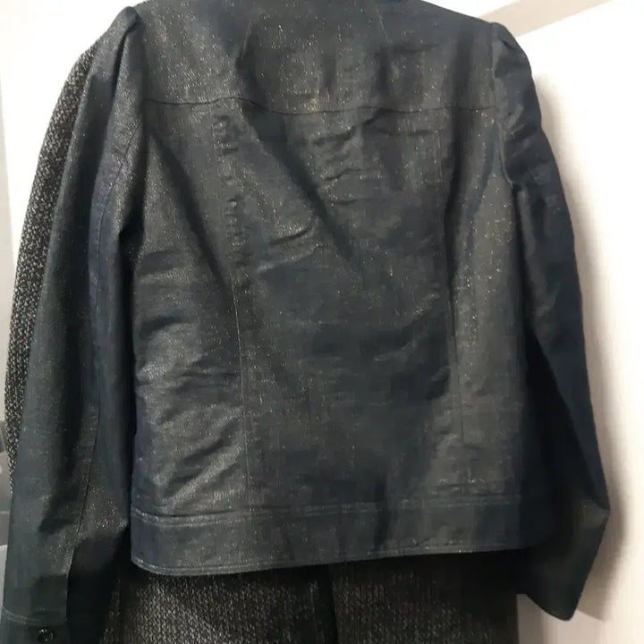 [BUNJANG] Black Stand Collar Jacket / 블랙 스탠드 카라 자켓 새상품