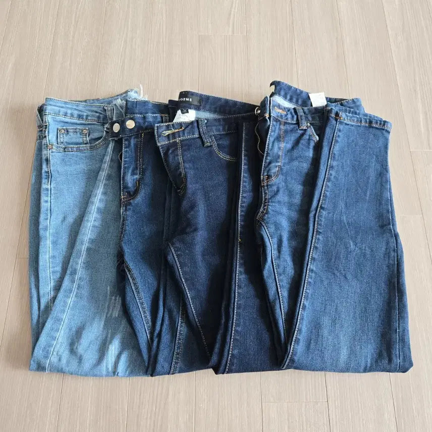 [BUNJANG] Jeans Bundle Set / 여성) 청바지 4벌 일괄