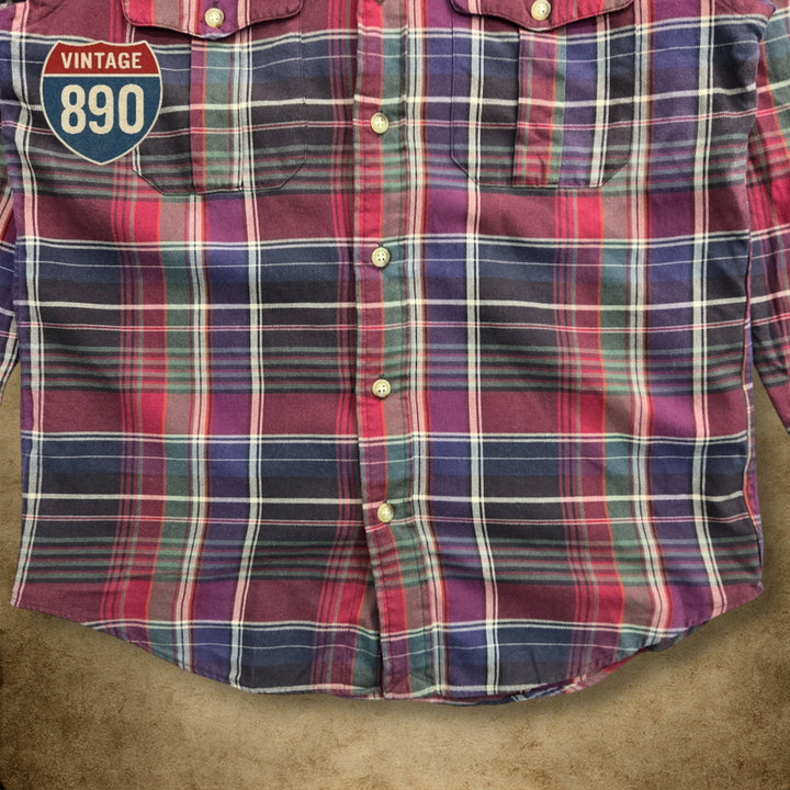 [BUNJANG] Polo Ralph Lauren Check Pattern Shirt / [95] POLO 폴로랄프로렌 체크패턴 셔츠