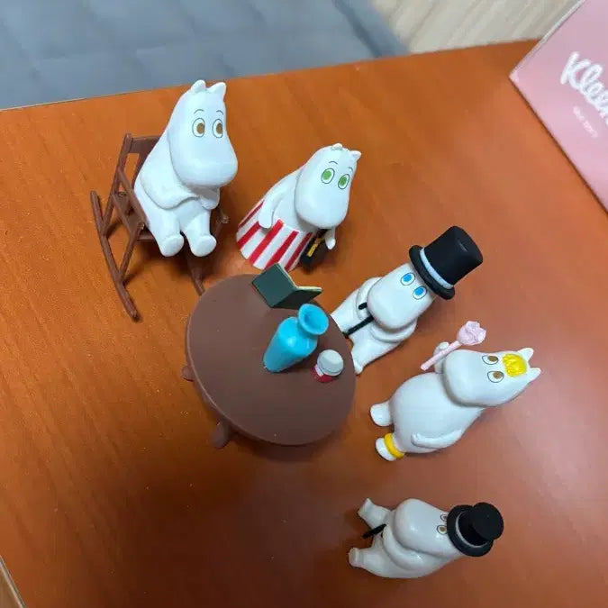 [BUNJANG] Moomin Figure Set / 롯데리아 무민 피규어 세트