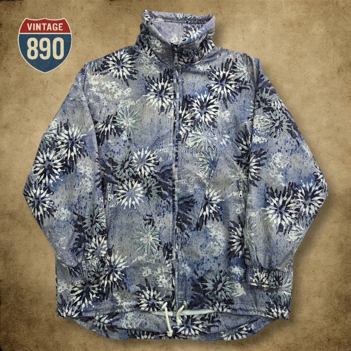 [BUNJANG] RODEO Vintage Windbreaker / [110] RODEO 빈티지 올드스쿨 패턴 바람막이