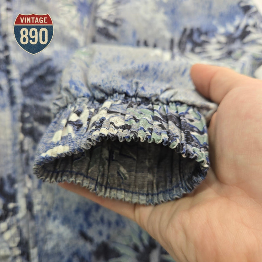 [BUNJANG] RODEO Vintage Windbreaker / [110] RODEO 빈티지 올드스쿨 패턴 바람막이