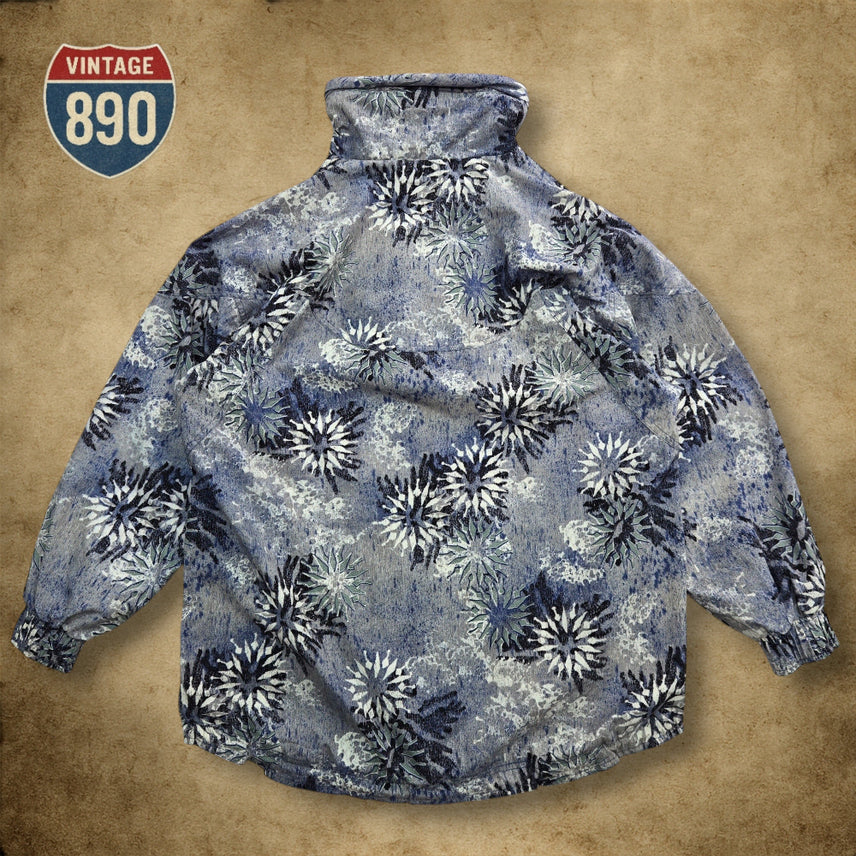 [BUNJANG] RODEO Vintage Windbreaker / [110] RODEO 빈티지 올드스쿨 패턴 바람막이