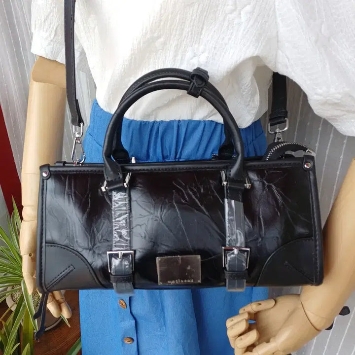 [BUNJANG] Martin Cox Symmetry Two-Way Bag / 마틴콕스 여성 가방 투웨이백 시메트리 블랙