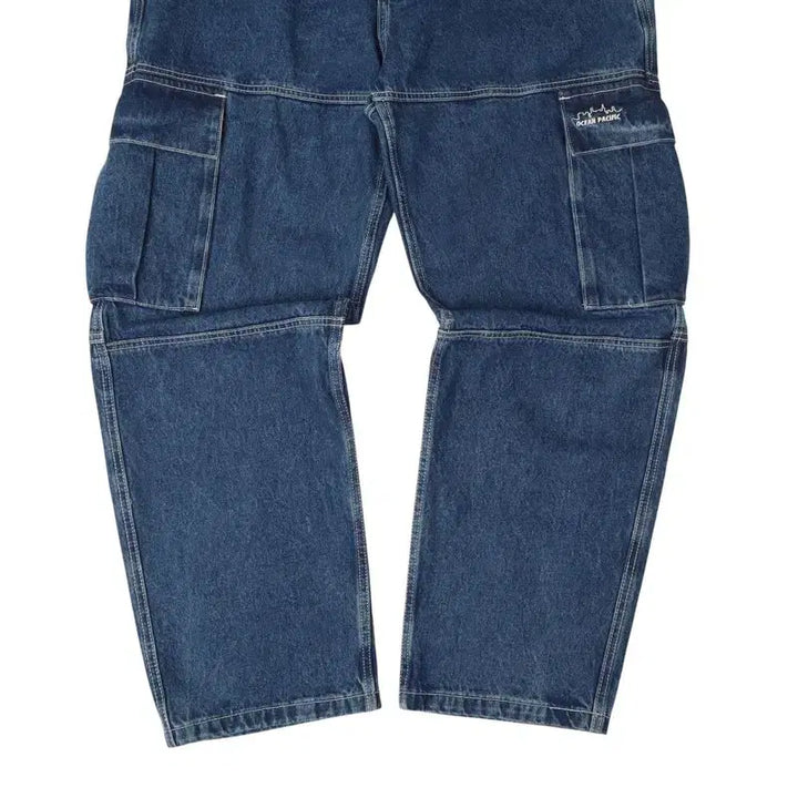 [BUNJANG] Ocean Pacific Denim Utility Cargo Pants / 오션 퍼시픽 데님 유틸리티 카고팬츠
