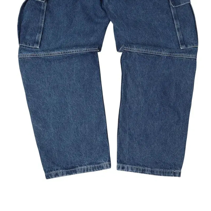 [BUNJANG] Ocean Pacific Denim Utility Cargo Pants / 오션 퍼시픽 데님 유틸리티 카고팬츠