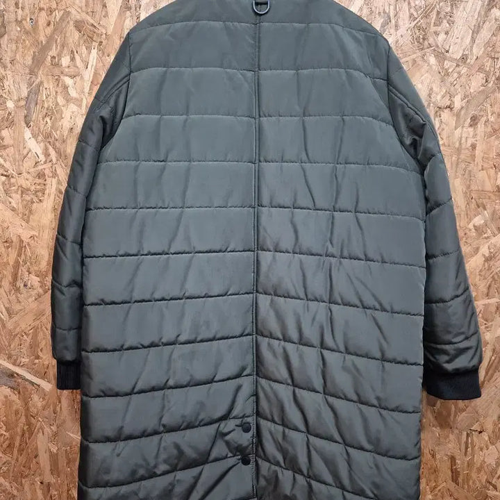 [BUNJANG] MARZO Women's Quilted Long Padded Jacket (Khaki, Size 99) / [마르조 MARZO 여성 누빔 롱패딩 자켓]카키색 99
