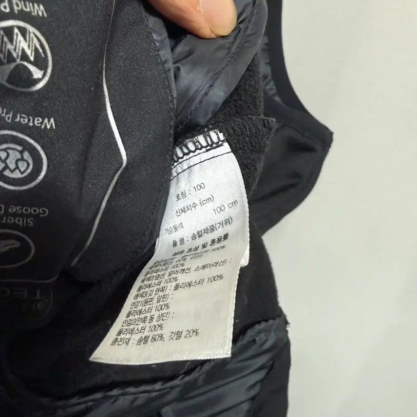 [BUNJANG] Jean-Michel Basquiat Black Padded Vest 100 / 장미쉘 바스키아 블랙 패딩 조끼 100