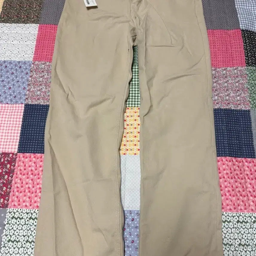 [BUNJANG] Branded1788 Wide Straight Pants / 브랜디드1788 라이트 베이지 와이드 스트레이트 34