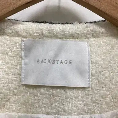 [BUNJANG] F/BACKSTAGE Tweed Blazer Jacket / 여F/BACKSTAGE 아감누빔 트위드 자켓 블레이저