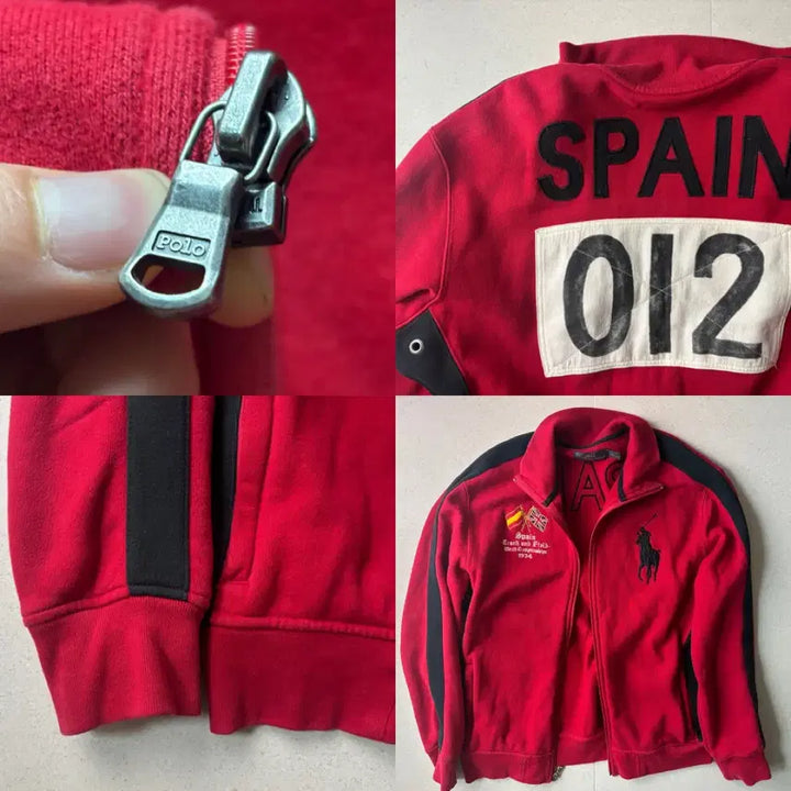 [BUNJANG] Polo Big Pony Spain Zip-up / 폴로 빅포니 스페인 빅포니 집업